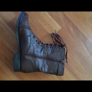 Rampage brown Combat boots